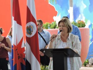 María Amalia Revelo. Ministra de Turismo Costa Rica